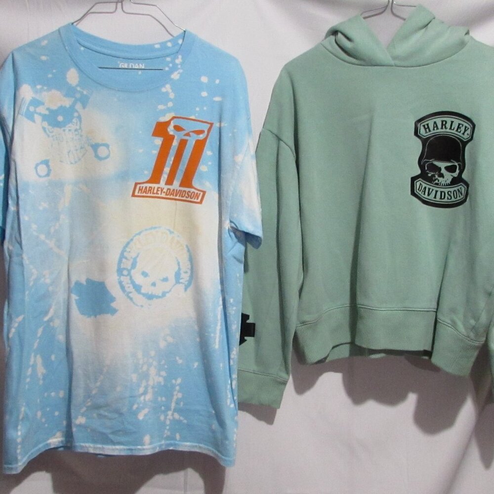 Harley-Davidson shirts 2 t-shirt hoodie original designs l large